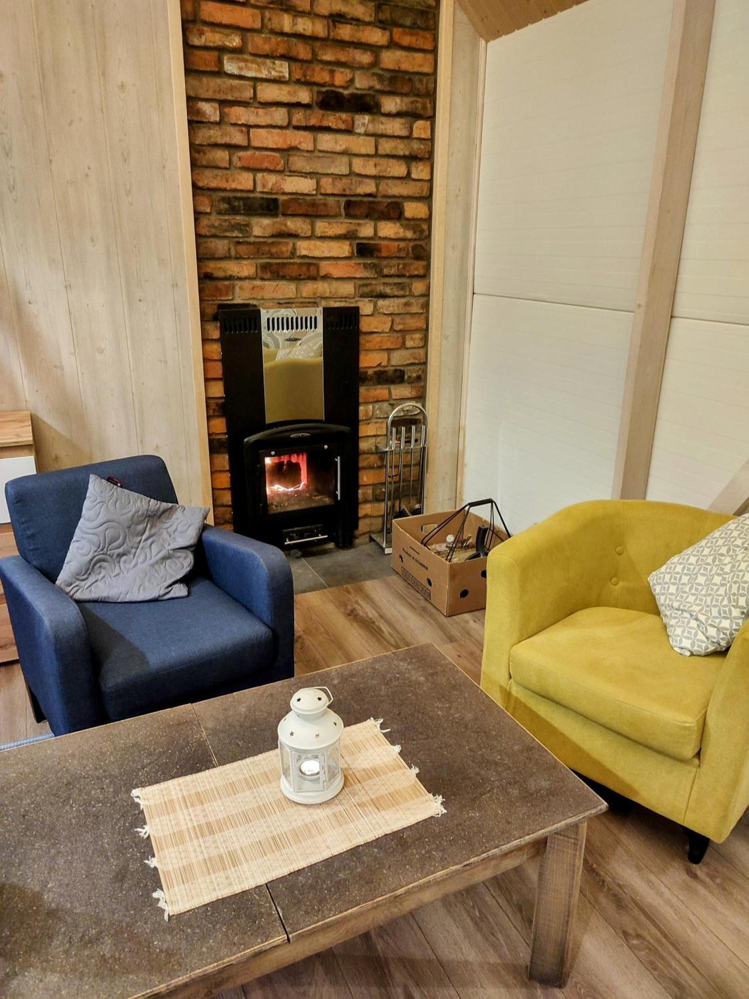 Modern Sauna Cabin In Horse Ranch Liyeplauke Esterno foto